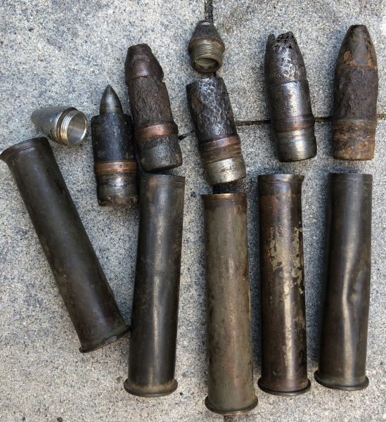 Russische 20mm ShVAK Patronen Granaten DEKO (1) WK2 – Bild 2