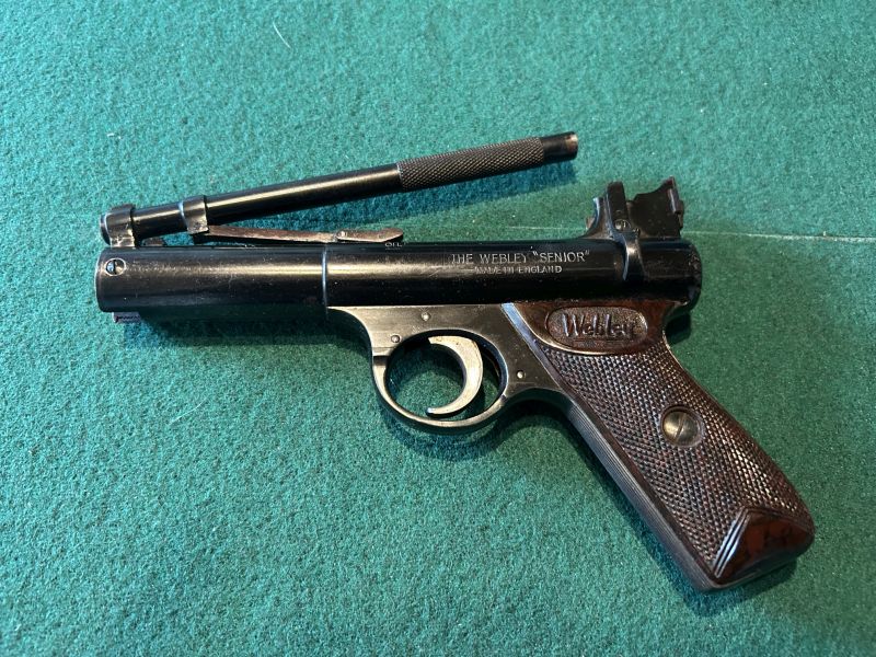 Webley Senior kal 4,5mm, Luftpistole – Bild 4