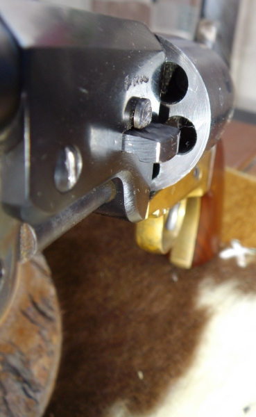 Western Navy Colt 1851 Cal.9mm Knall frühe alte PTB 287/2 (umgebautes Original) – zdjęcie 4