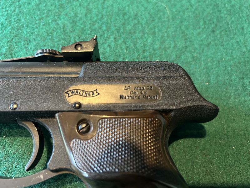 Luftpistole Walther LP53 im Originalkarton mit allem Zubehör – Bild 4