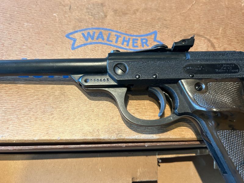 Luftpistole Walther LP53 im Originalkarton mit allem Zubehör – Bild 2