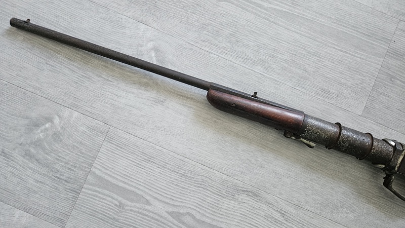 Rarität, sehr altes Luftgewehr, Unterhebelspanner – Bild 2