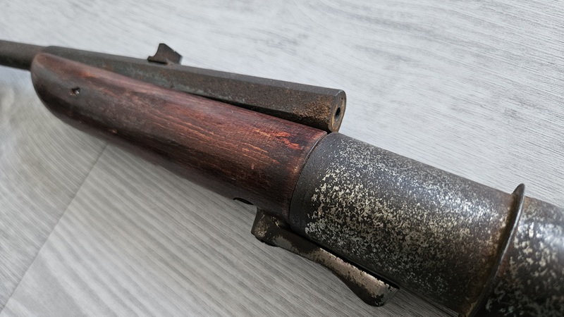 Rarität, sehr altes Luftgewehr, Unterhebelspanner – Bild 6