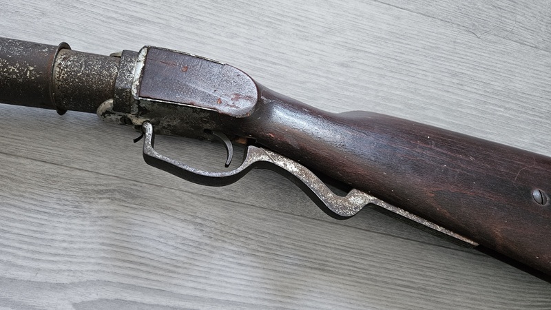 Rarität, sehr altes Luftgewehr, Unterhebelspanner – Bild 5