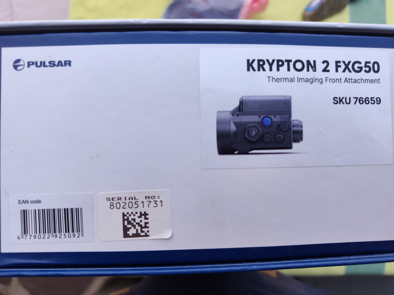 Pulsar Krypton 2 FXG 50 Wärmebild Vorsatzgerät – εικόνα 3