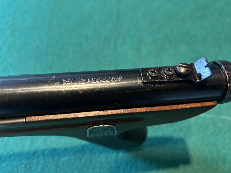 Luftpistole Falke 33, kal. 4,5mm, gezogener Lauf – Bild 4