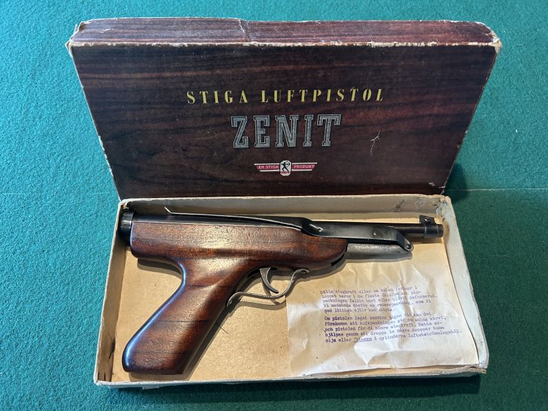 Luftpistole Stiga Zenit, 4,5mm, glatter Lauf – Bild 2