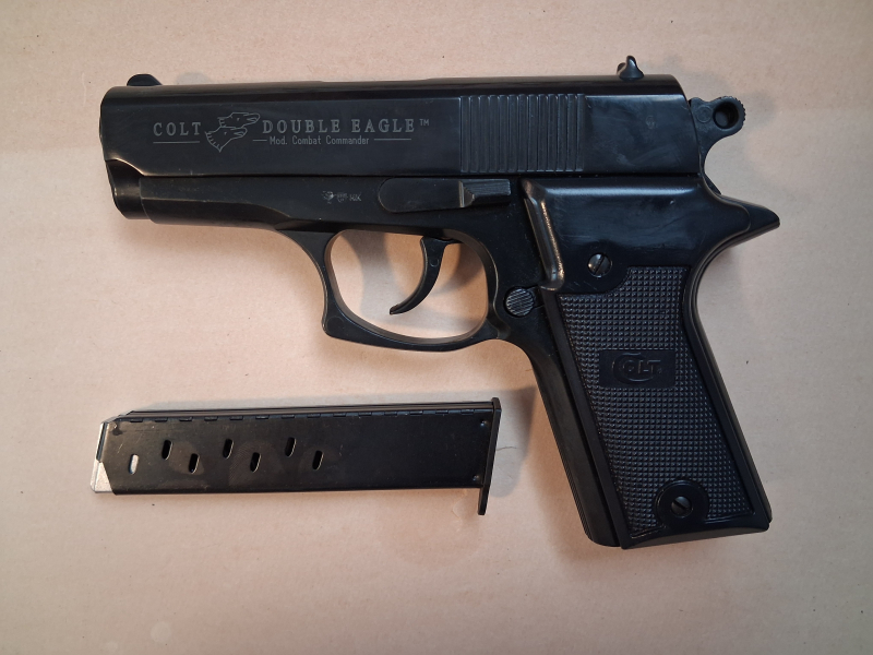 Colt Double Eagle, 9mm P.A.K. Top Zustand, mit Holster. – Bild 3