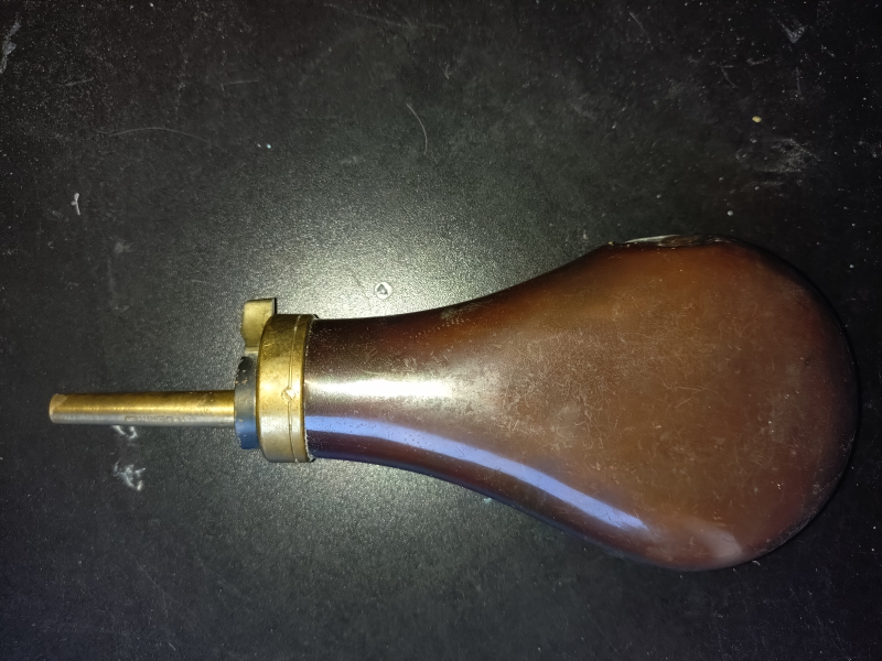 Pulverflasche mit Motiven des US Bürgerkriegs – billede 2