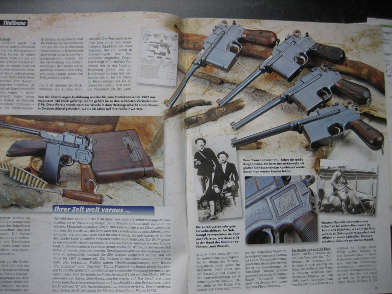Visier - Heft : ** Mauser C 96 -- Großporträt einer Legende ** – Bild 2