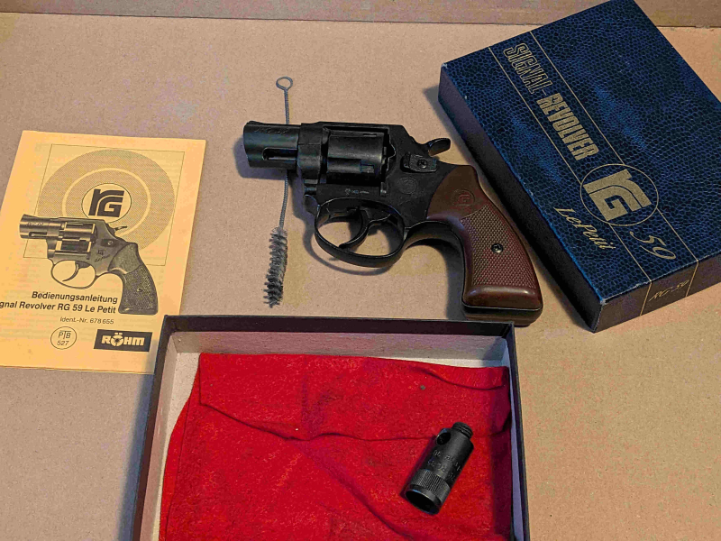 Signal Revolver Röhm RG 59 Le Petit defekt – Bild 1