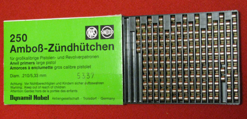 Kleiner Posten Zündhütchen / PRIMERS – Bild 5