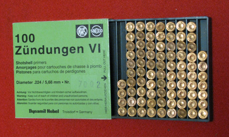 Kleiner Posten Zündhütchen / PRIMERS – Bild 4