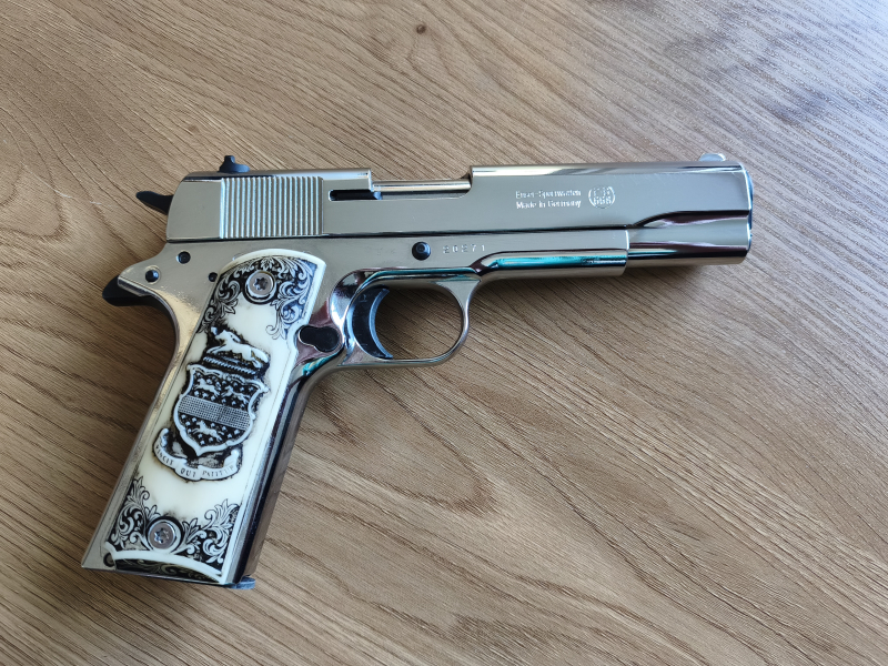 IWG Mod. Gouverneur Verchromt 9mm PAK – Bild 2