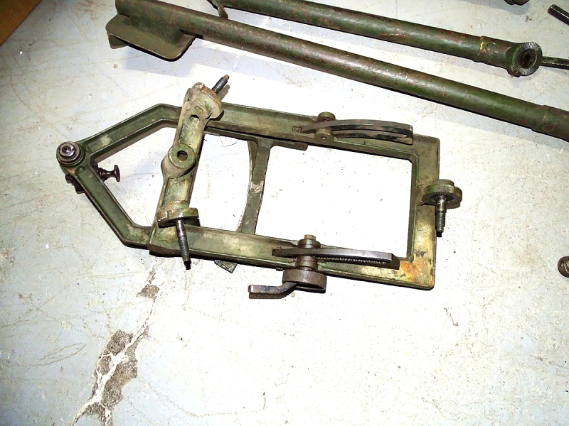 MG 37(t) Feldlafette 2. Weltkrieg, klappbar – Bild 6
