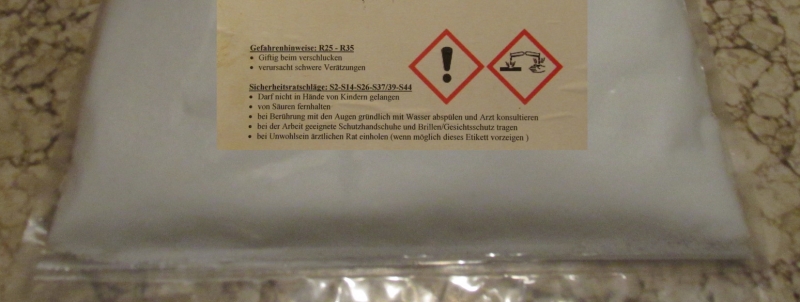 Brüniersalz zum Heissbrünieren – Bild 1