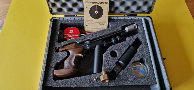 Walther CPM 1 Match Luftpistole Cal. 4,5 mm – Bild 3