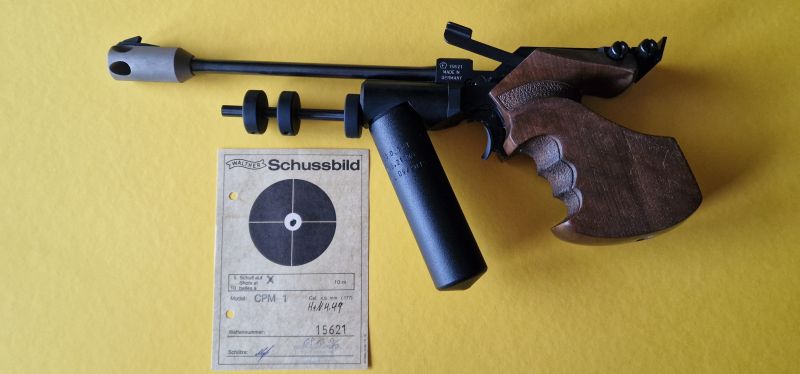 Walther CPM 1 Match Luftpistole Cal. 4,5 mm – Bild 2