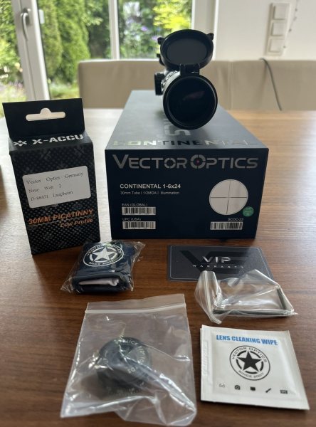 Vector Optics Continental 1-6x24 LPVO – imagem 4