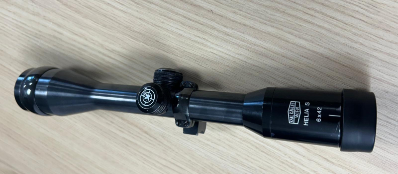 Zielfernrohr Kahles Helia S 6x42 Abs. 4A - Mannlicher Schönauer Einhakmontage – Bild 1