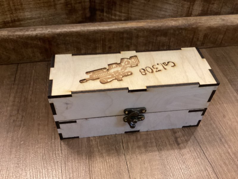Holz - Munitions Box für 30x .308 WIN – imaginea 2