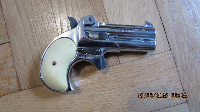 Röhm Derringer vernickelt, Kal. .22lr – εικόνα 2
