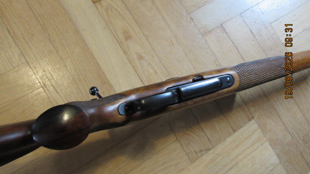 Krico 600 Jagdmatch, Kal. .222Rem, ZF Hawke 4-12x40 AO 10x1/2 MilDot, Blau/Rot beleuchtet – Bild 5