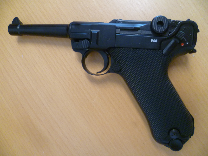 CO2-Luftpistole Legends P 08 4,5mm BB – Bild 3