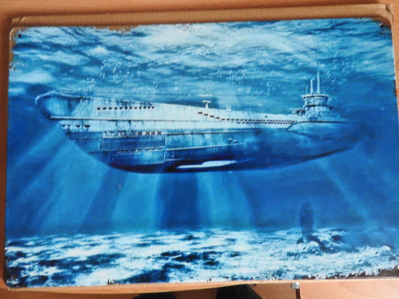 Deko-Blechschild WKII, U-Boot Typ 7C – imagen 1