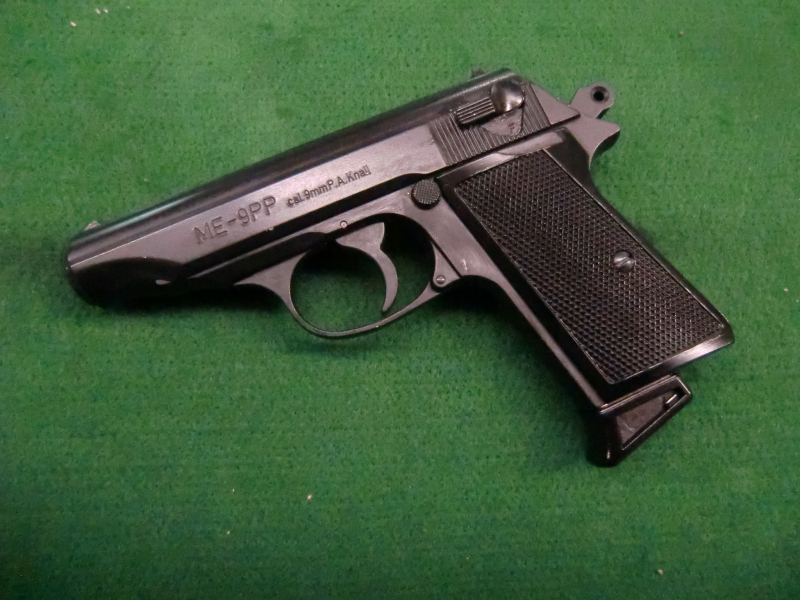 ME 9PP 9mm KnallPTB 540 von 1993 schöne Walther PP Kopie – Bild 1