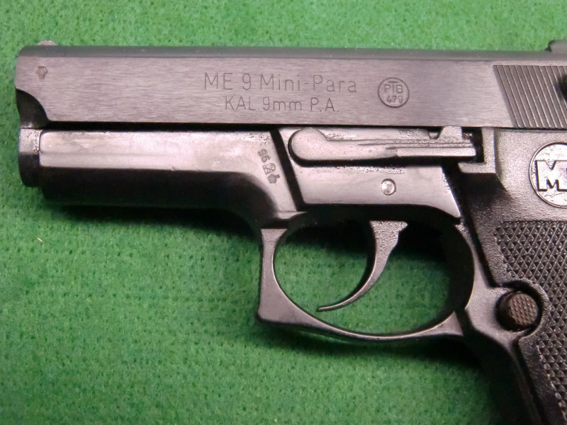 ME 9 MiniPara 9mm Knall PTB 479 von 1995 schöne S&W59 Kopie – Bild 4