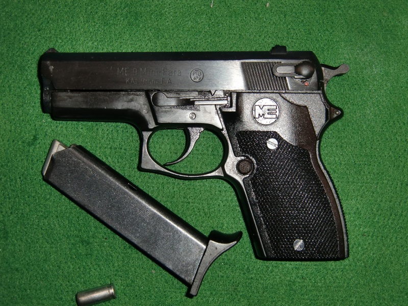 ME 9 MiniPara 9mm Knall PTB 479 von 1995 schöne S&W59 Kopie – Bild 2