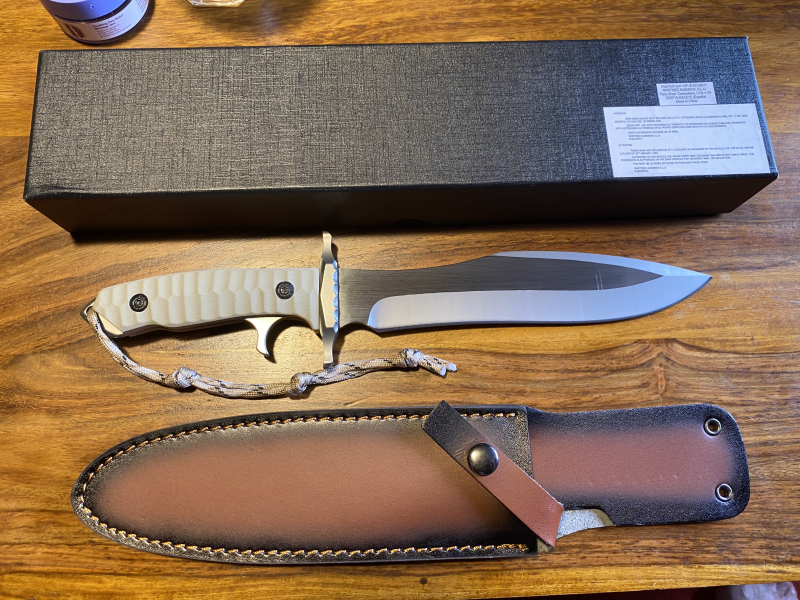 Albainox Bowie Subhilt Messer im Heartstopper Design – Bild 2