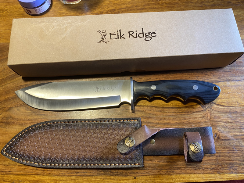 Elk Ridge Bowie Fahrten Messer – Bild 2