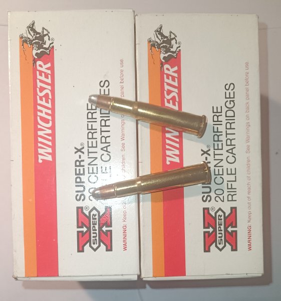 104 Patronen / 16 Hülsen Munition 30-30 Winchester Silvertip 150 grs. – Bild 2