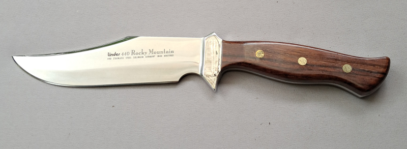 Linder 440 Rocky Mountain Bowiemesser mit 2 Scheiden! – Bild 3
