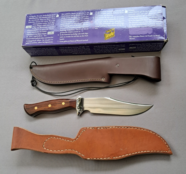 Linder 440 Rocky Mountain Bowiemesser mit 2 Scheiden! – Bild 2