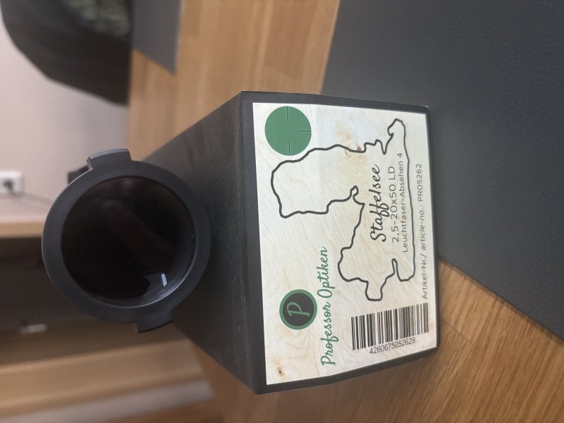 Professor Optiken Staffelsee 2,5-20x50 ZFR mit Innogun Picatinny Montage NEU !!! – Bild 2