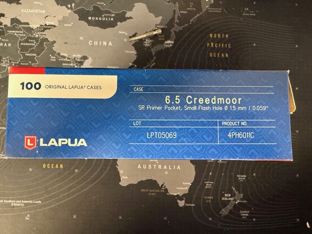 Lapua 6.5 Creedmoor Hülsen – obrázek 1