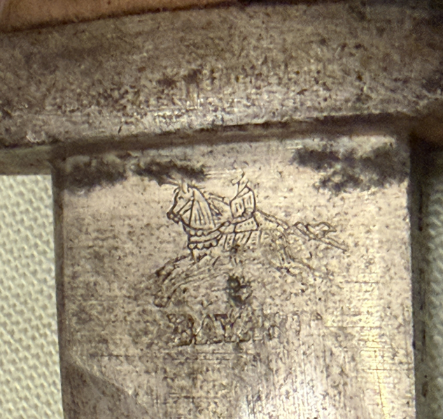 1. WK BAYARD / GOTTLIEB HAMMESFAHR SOLINGEN . POCHE Seitengewehr 84/98 Abnahme W 17 m. Koppelschuh – Bild 3
