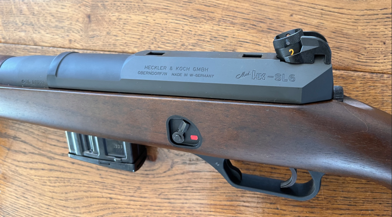 neuwertige SL-Büchse Heckler und Koch H&K SL6 im Kal. 223 Rem. – Bild 3