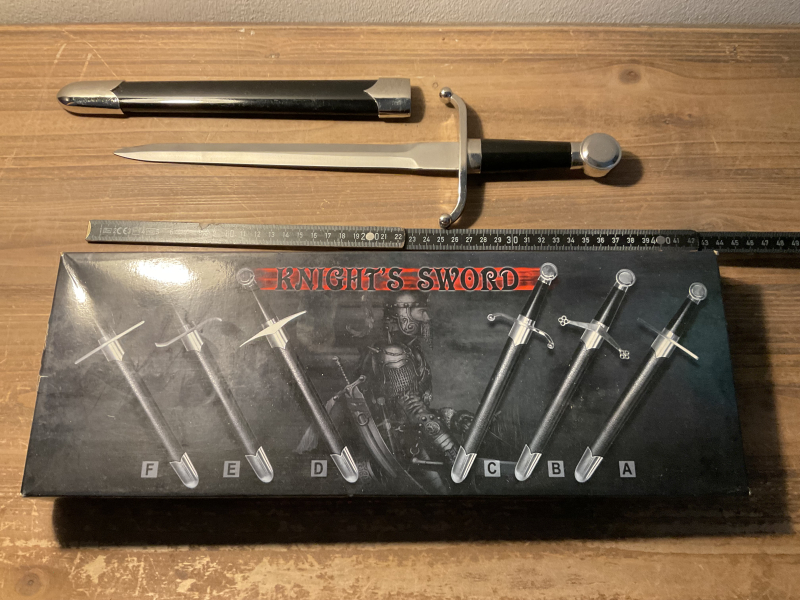 Ritter Schwert , etwa 38cm , Beischwert … – Bild 2