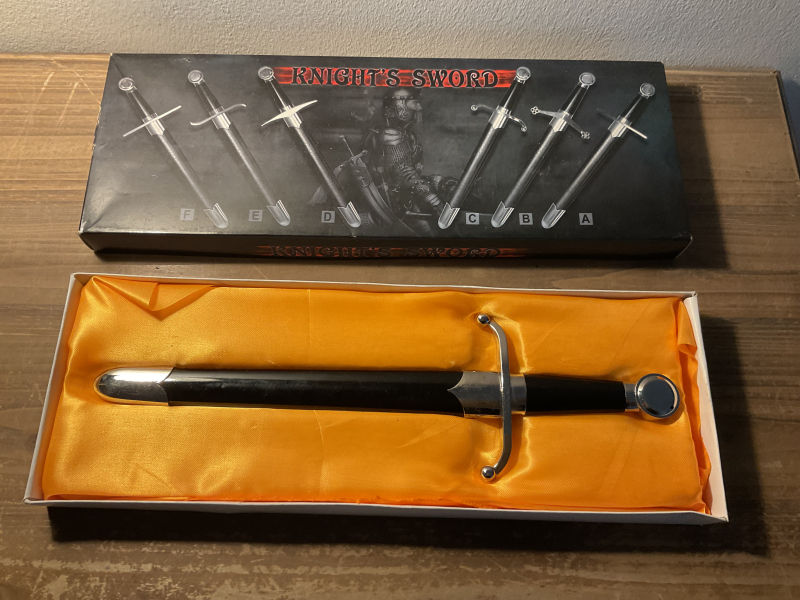 Ritter Schwert , etwa 38cm , Beischwert … – Bild 1