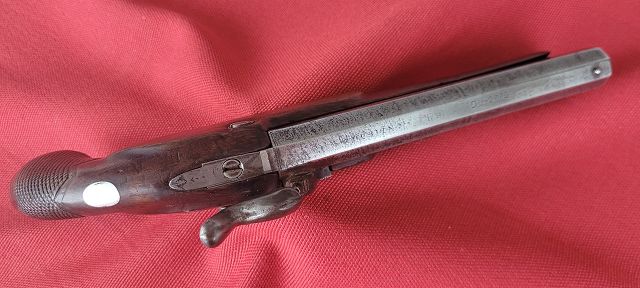 englische Taschenpistole, ca. 1840/50 – Bild 4