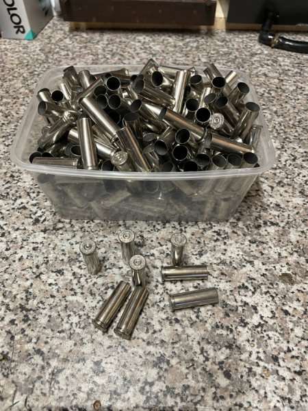 Vernickelte Hülsen 357 Magnum – снимка 1