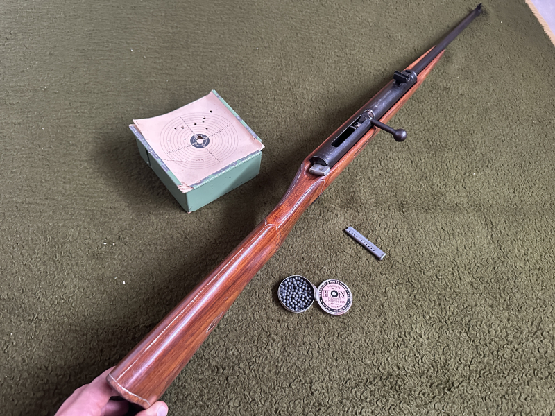 ===>Sammlerstück!Hänel Suhl Mod.49a-Cal.4.4 mm DDR Schiessbudengewehr Wehrsport selten so+ Zubehör – Bild 4