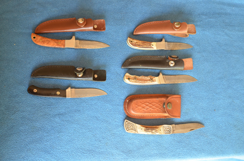 5x DAMAST JAGDMESSER NICKER – εικόνα 1