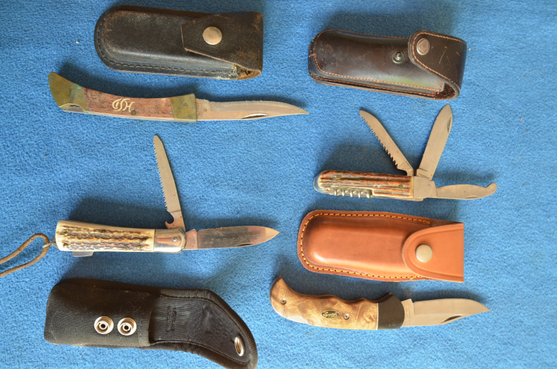 4x JAGD TASCHENMESSER U.A. HERBERTZ – slika 1