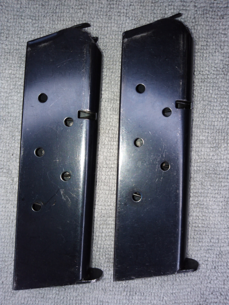 2 Original 1911 Colt 45 Auto Magazine 7 Schuß – Bild 1