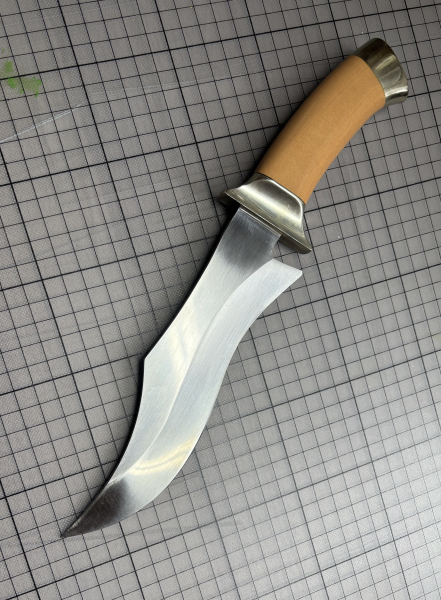 Fantasy Bowie von Ritchi Maier 1984 Scrimshaw Custom Knife – Bild 3